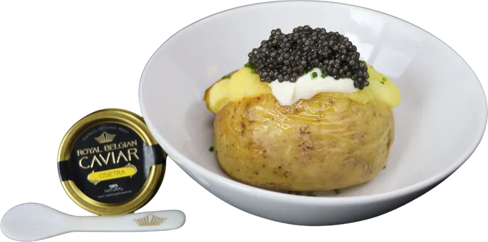 Pommes Moscovite met Osietra kaviaar
